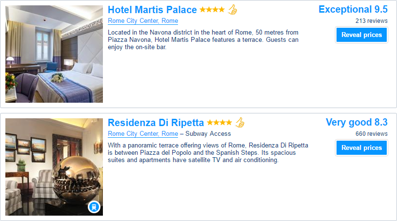 Rome hotels