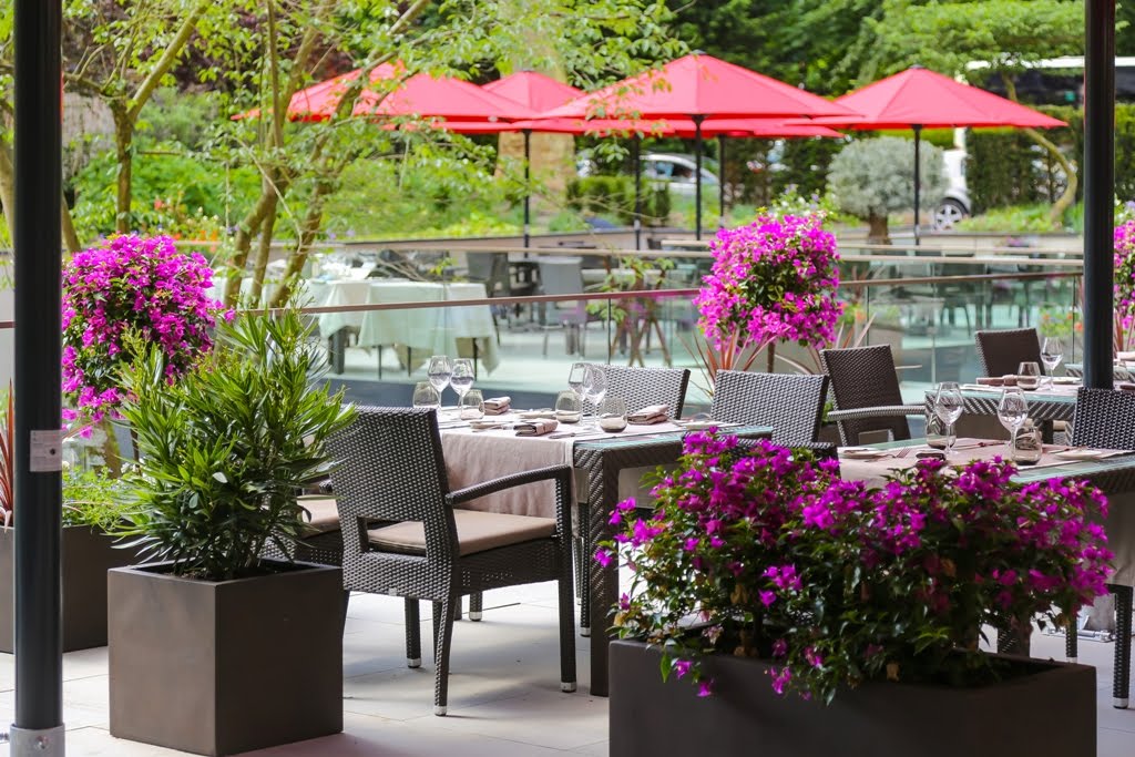 Hotel Le Royal Luxembourg - Amelys restaurant terrace